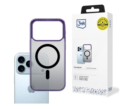 Etui / obudowa na smartfona 3mk Frosty MagCase Purple do iPhone 18 Pro Max / 17 Pro Max